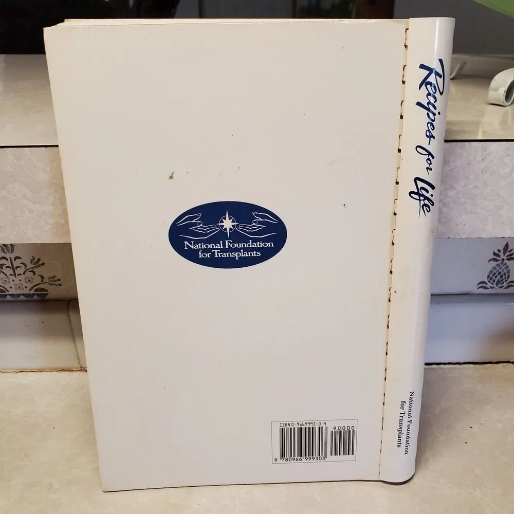 Recipes For Life Cookbook 2002 Friends Of National Transplants Foundation